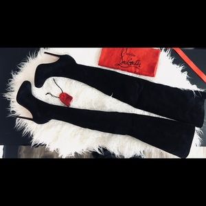 Christian Louboutin Louise Xi Thigh High Boots
